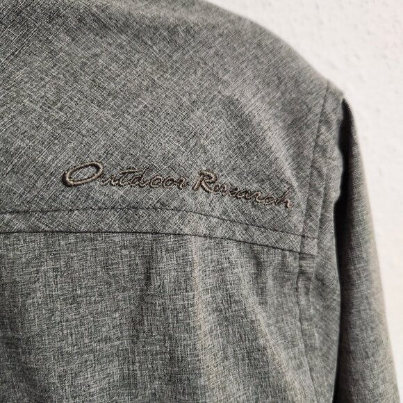 Outdoor Research Gray Button Up Shirt Size Medium - Picture 6 of 6